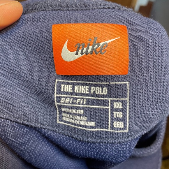 Nike Rafa Nadal Vamos Fist Pump Polo Shirt Mens XXL Blue Tennis Slim CZ7726-451 - Picture 4 of 7